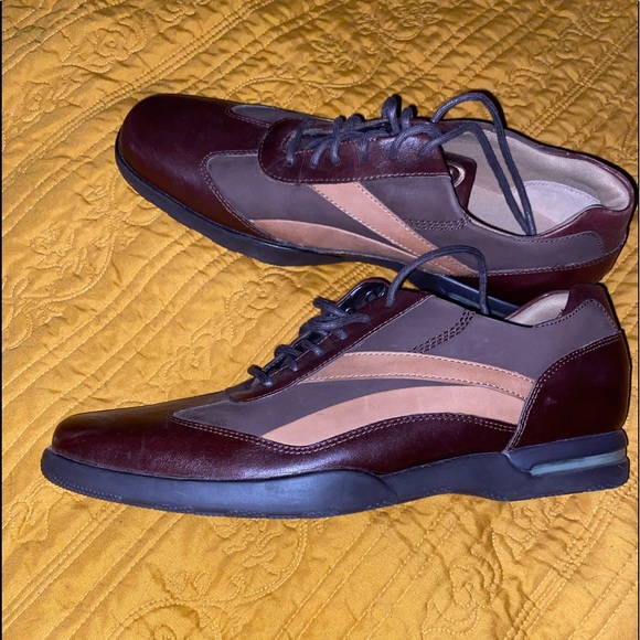 Rockport Shoes Rockport 2m Mens Browntan Leather Lace Up Shoes Wdmx Heel Nwob Poshmark